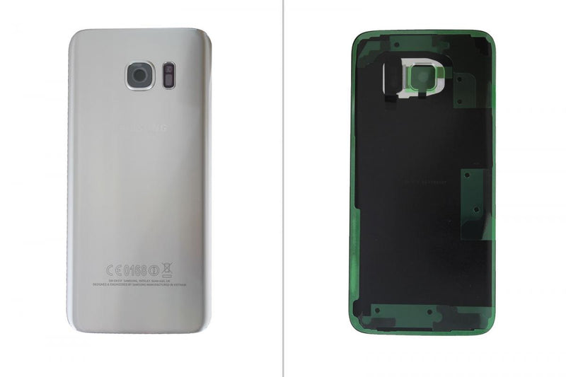 Galaxy S7 Edge Back Cover Silver