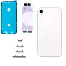 IPhone XR Complete Back Cover Glass with Frame - White