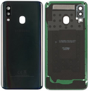 Galaxy A40 Back Cover Black