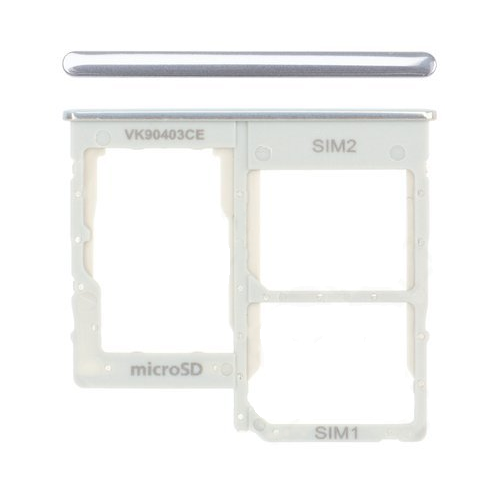 Galaxy A40 Sim Card Holder White