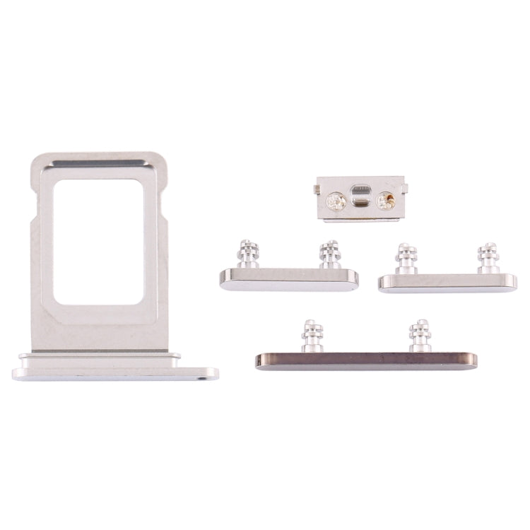 IPhone 12 Pro Sim Card Holder + Side buttons - White