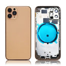 IPhone 11 Pro Back Housing without logo High Quality Gold